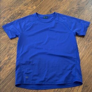 Janji Run Everywhere Royal Blue T-Shirt Men Size M Athletic Performance Top NWOT